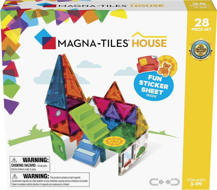 Magna-Tiles Magna-Tiles House 28pcs