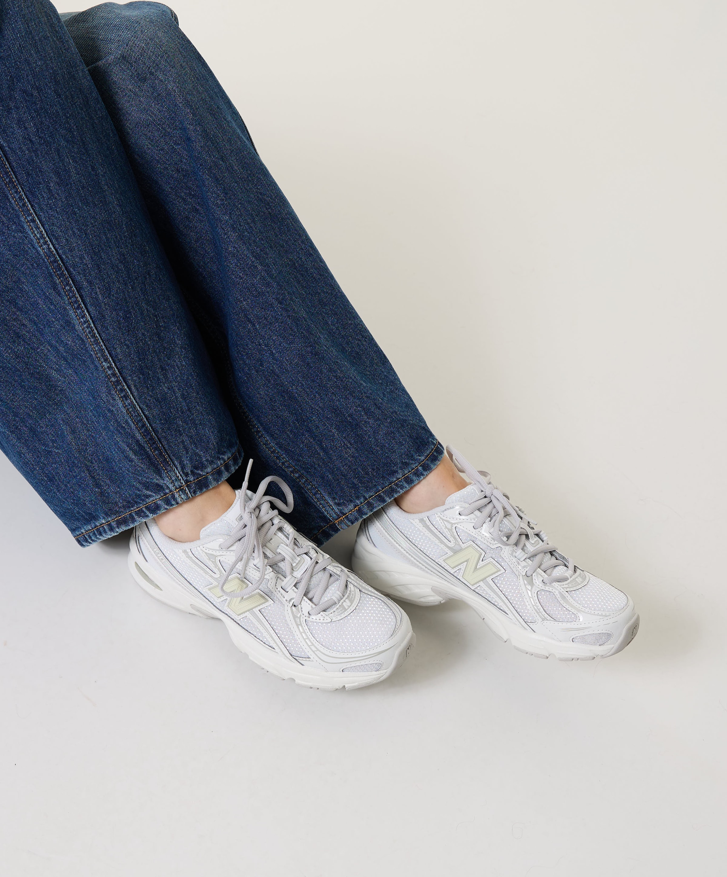 New Balance dames sneakers wit
