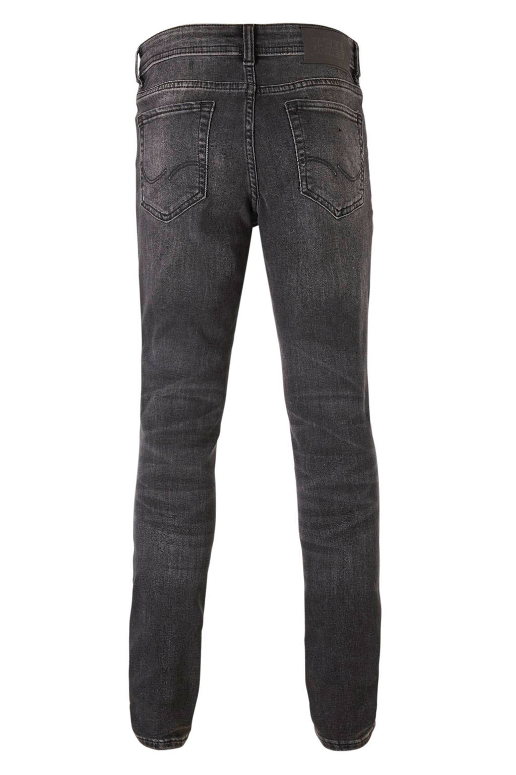 JACK & JONES skinny jeans JJILIAM JJORIGINAL black denim washed