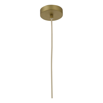 KARWEI hanglamp Flynn XL bruin Ø35cm