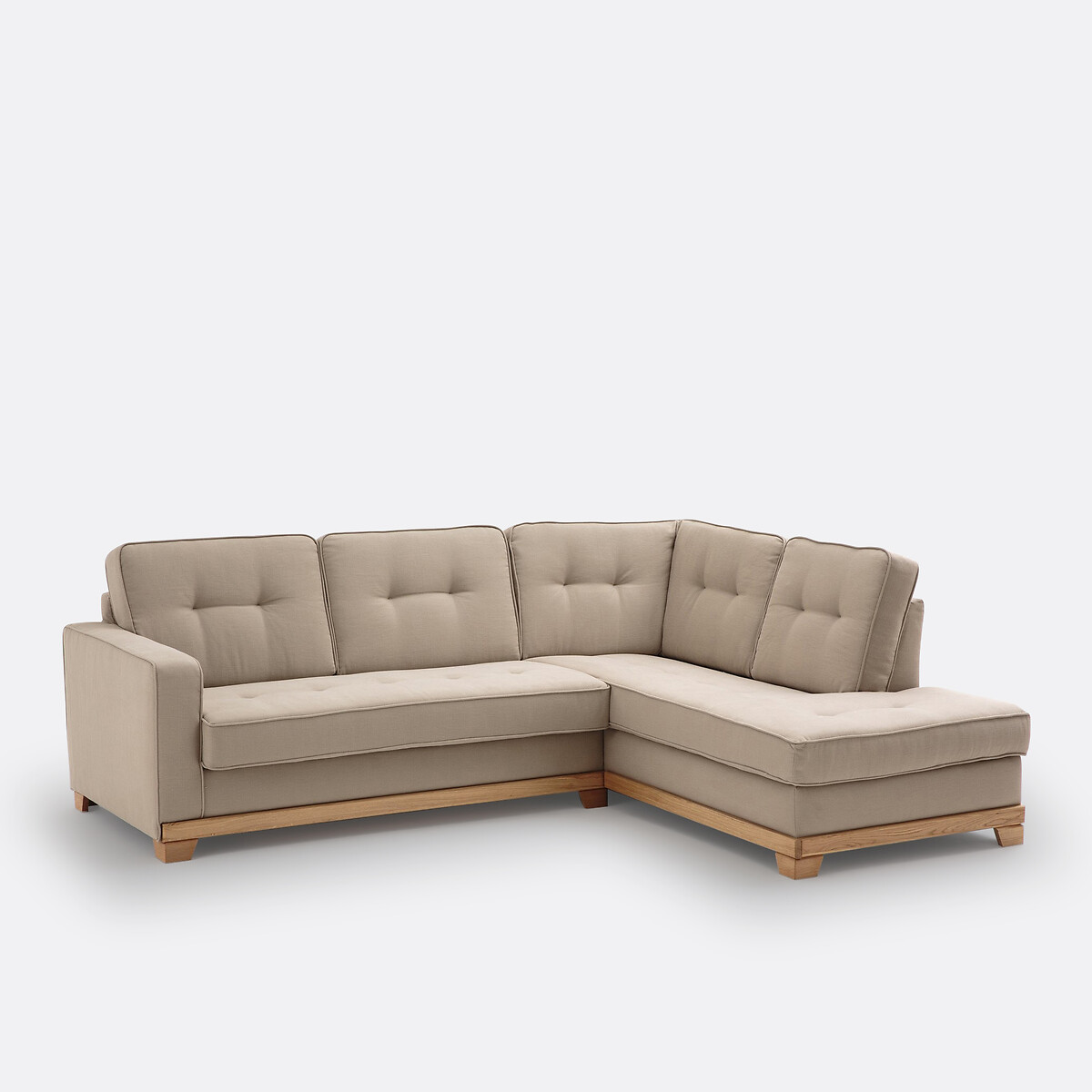 SO'HOME<br>Sofá de canto em algodão/linho Bultex, Ajis