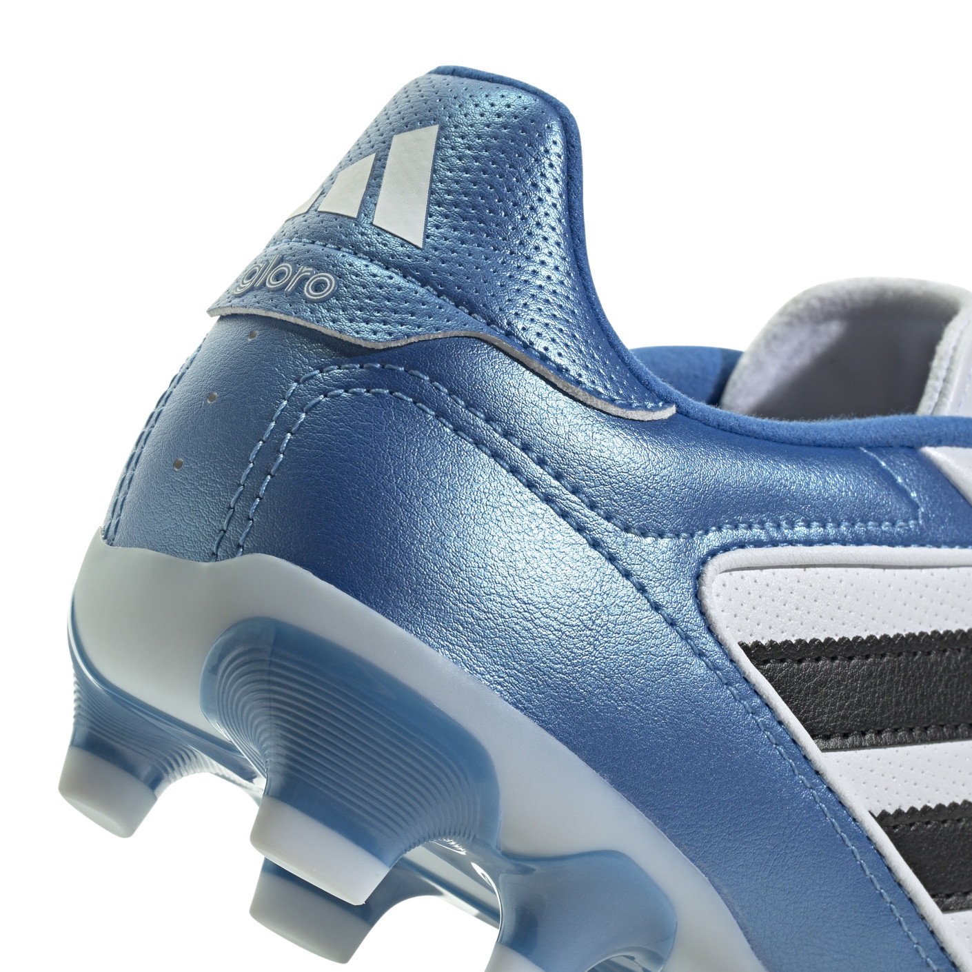 Adidas Copa Gloro 2 ST Gras / Kunstgras Voetbalschoenen (MG) Wit Blauw Zwart