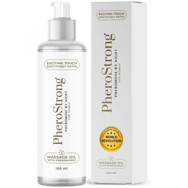 Pherostrong Óleo de Massagem Noite para Mulheres 100ml