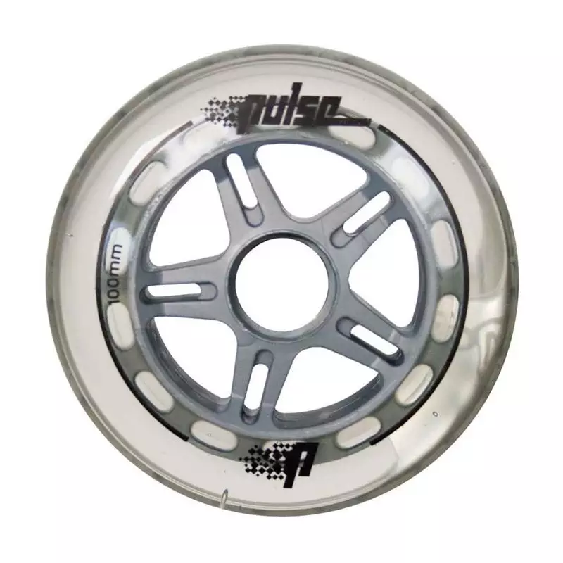Roue Roller Quad KRYPTONICS Pulse 82A 100Mm Transaparent