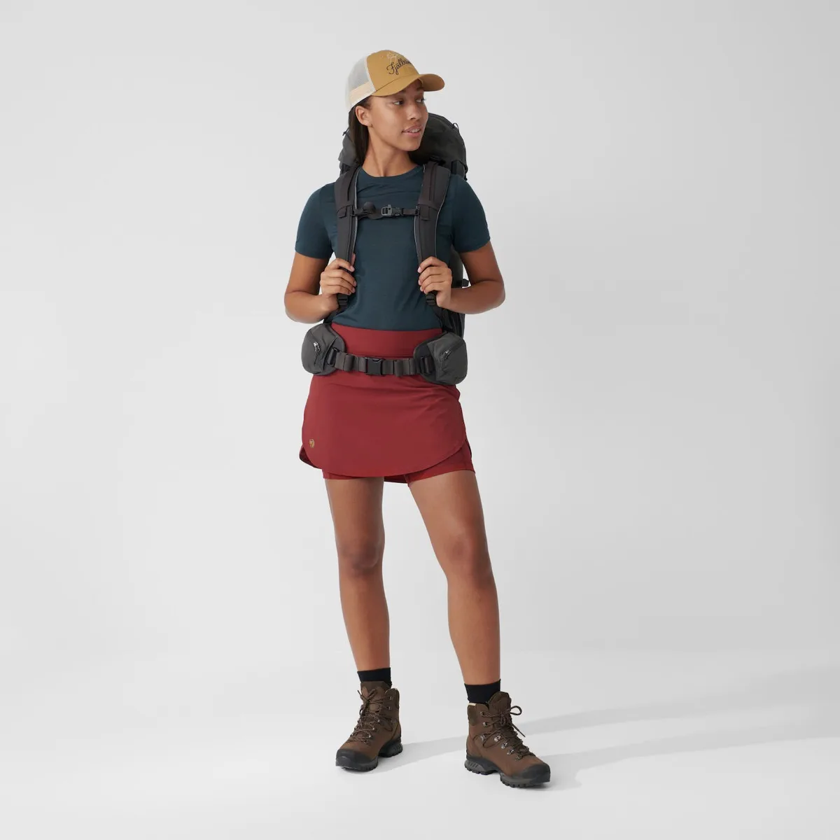 Fjällräven Women's Abisko Midsummer Skort Patina Green