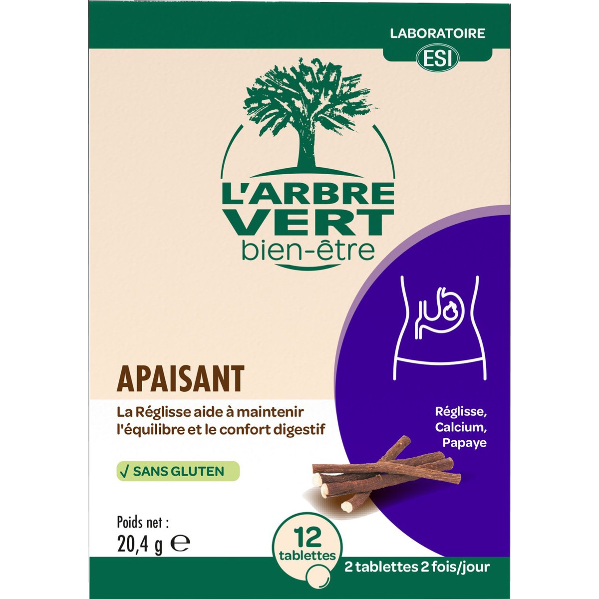 Complément alimentaires - Apaisant digestif  - 12 Tablettes
