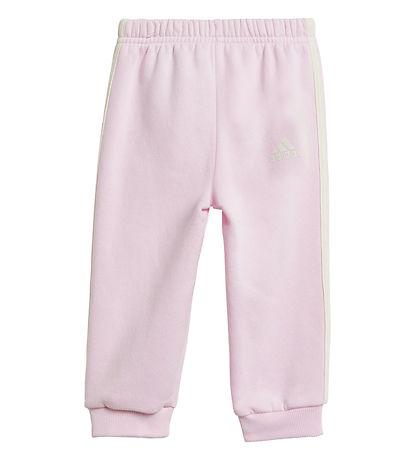 adidas Performance Sweats?t - I 3S FZ FL Jog - Hvid/Rosa