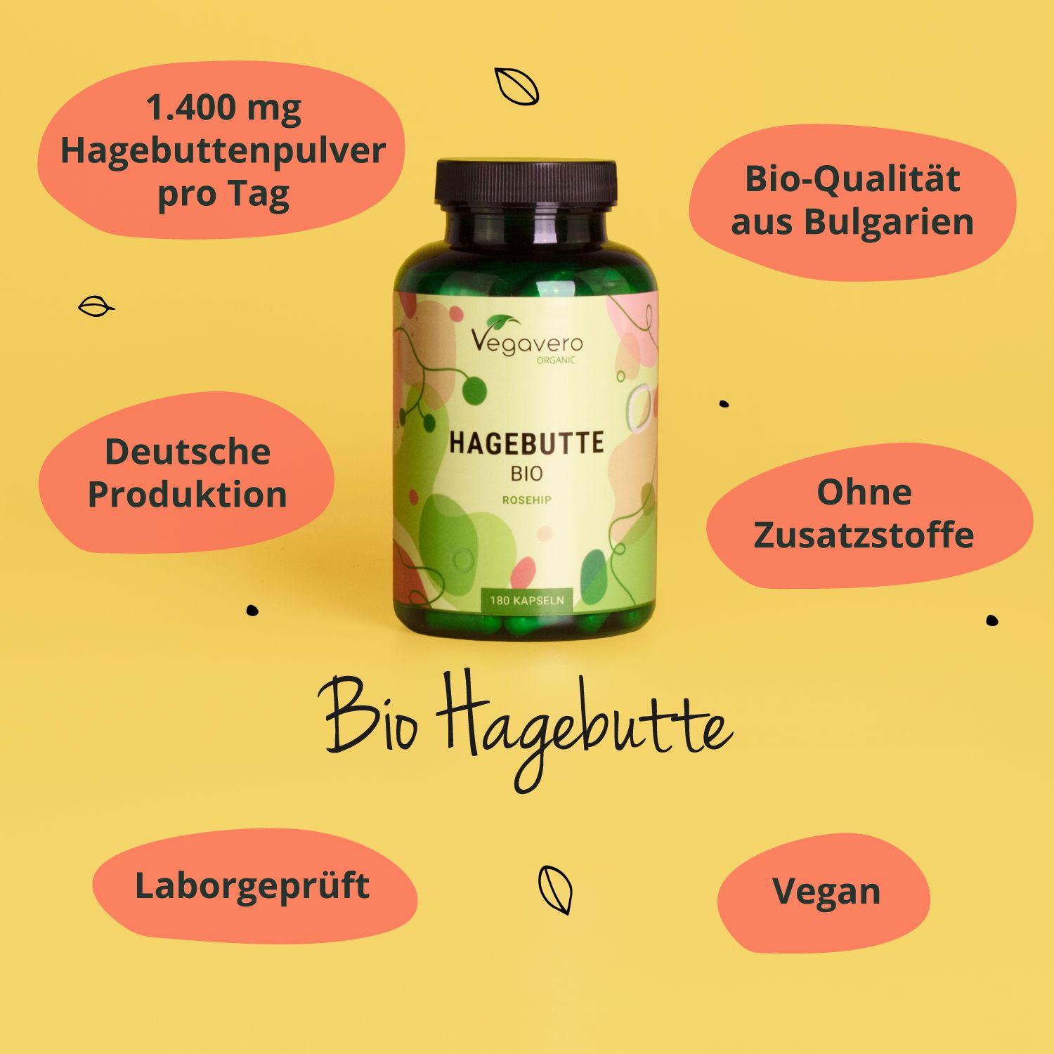 VEGAVERO Hagebutte BIO
