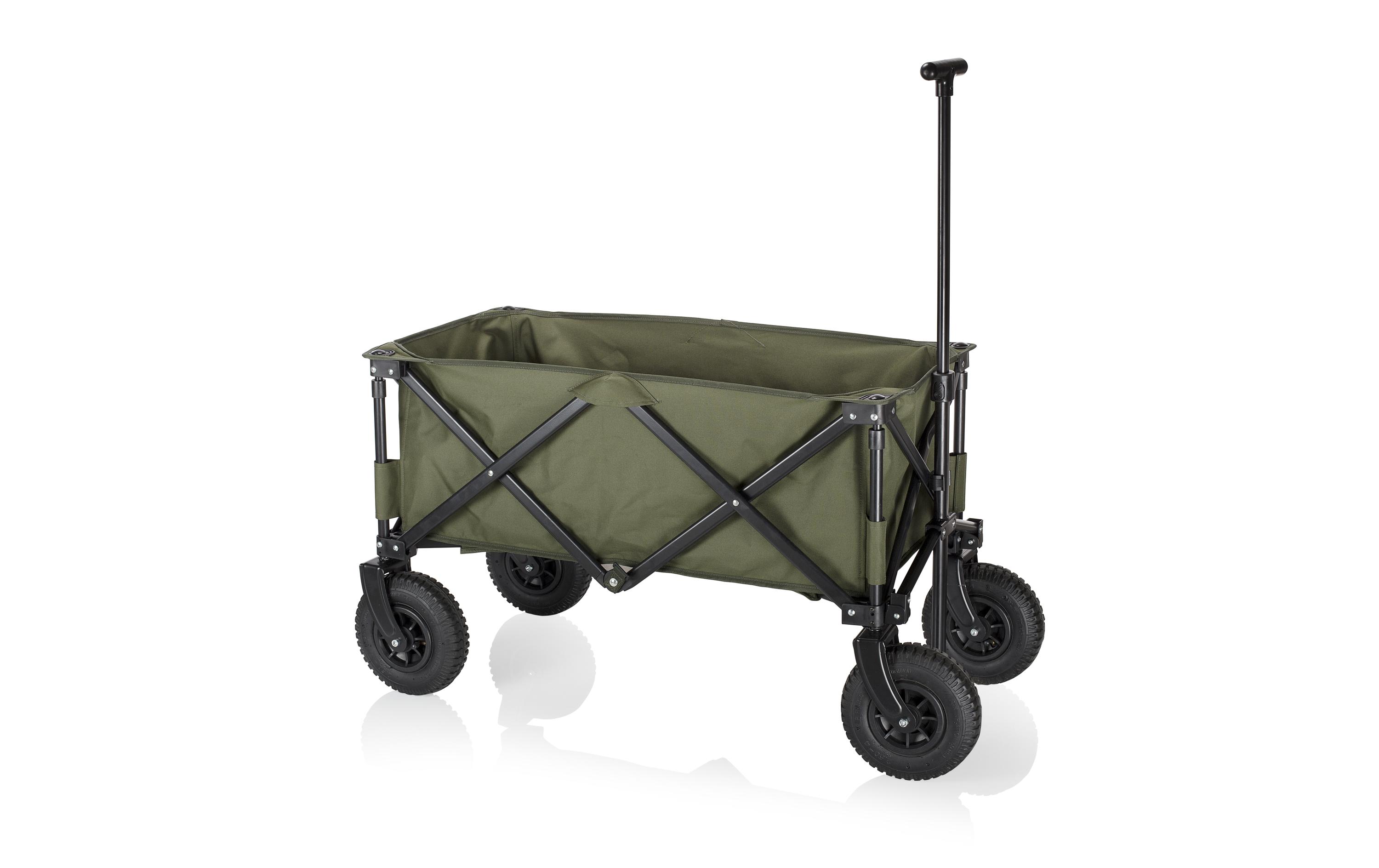 Leiterwagen Faltbarer Trolley mit Luftreifen<br>Bollerwagen mit Luftreifen