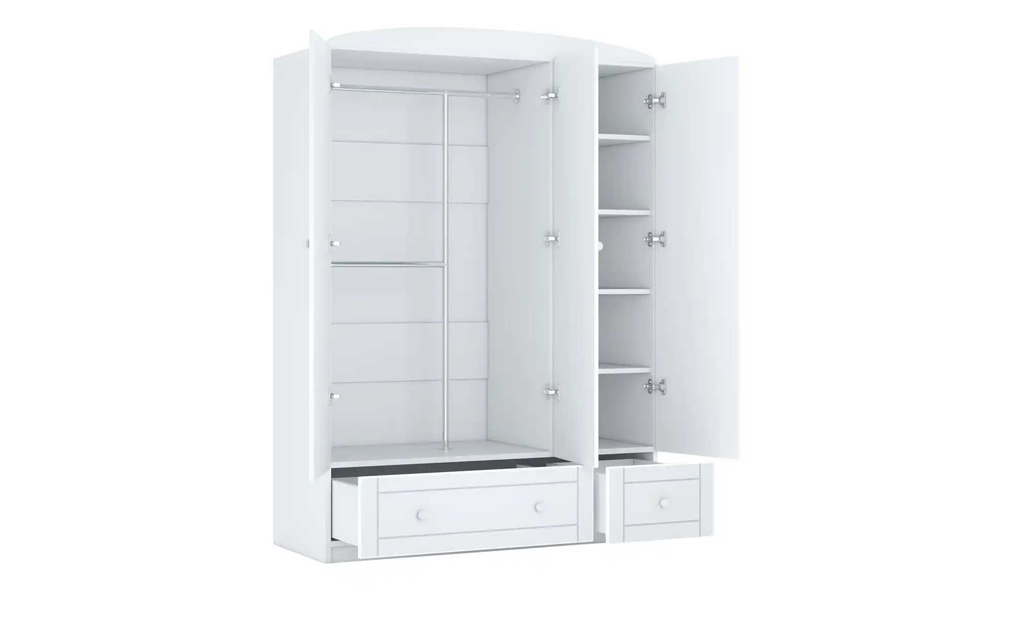 Kleiderschrank Nordic White