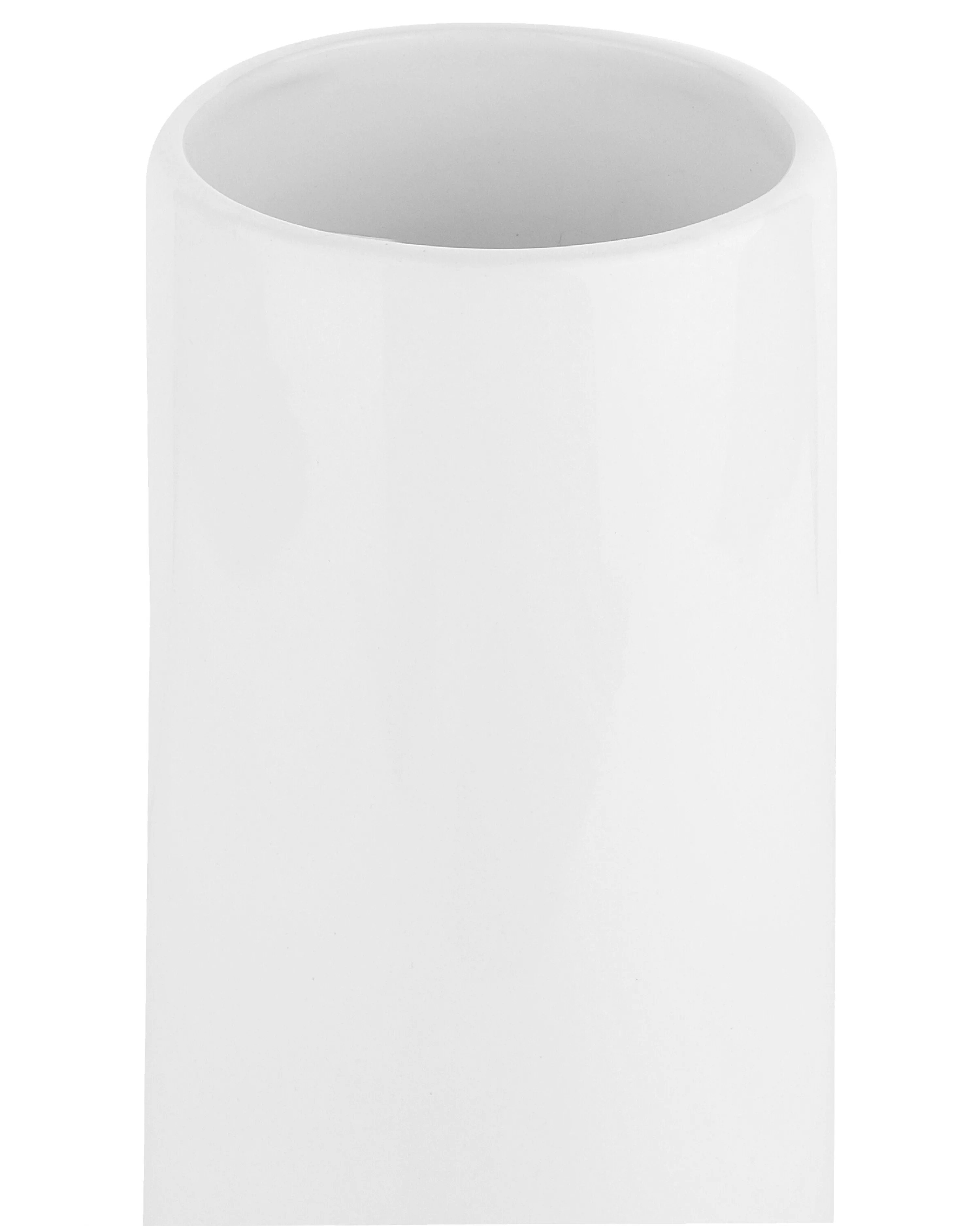 Bloemenvaas GELIDA Steengoed 36 cm Wit