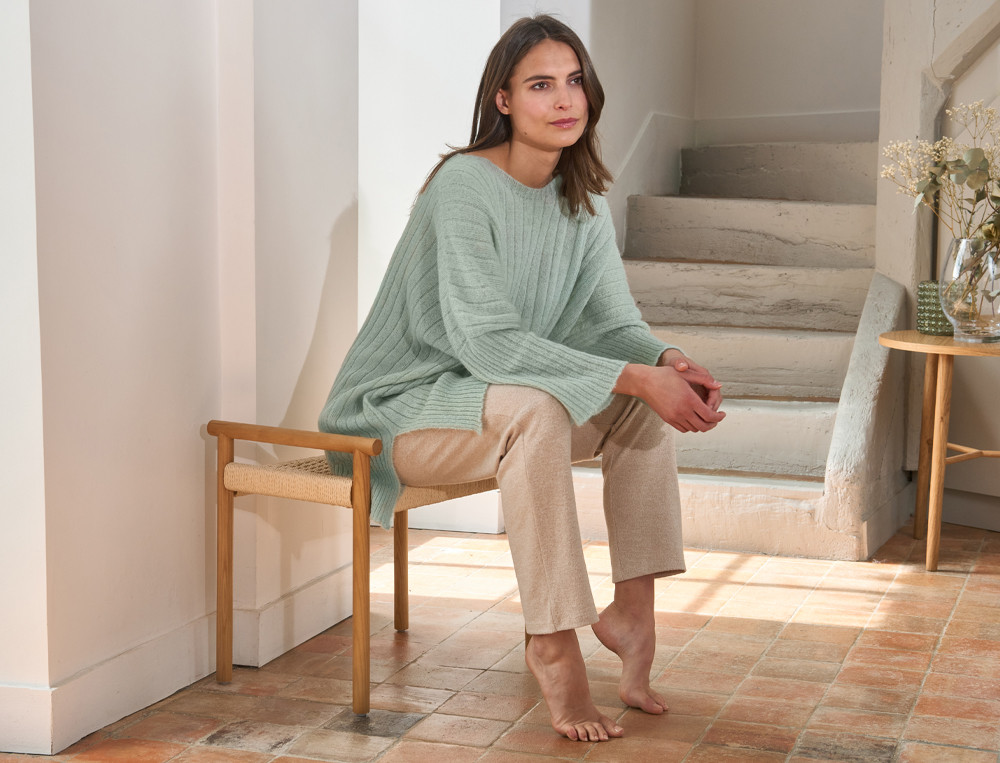 Poncho pull-Gourmandises