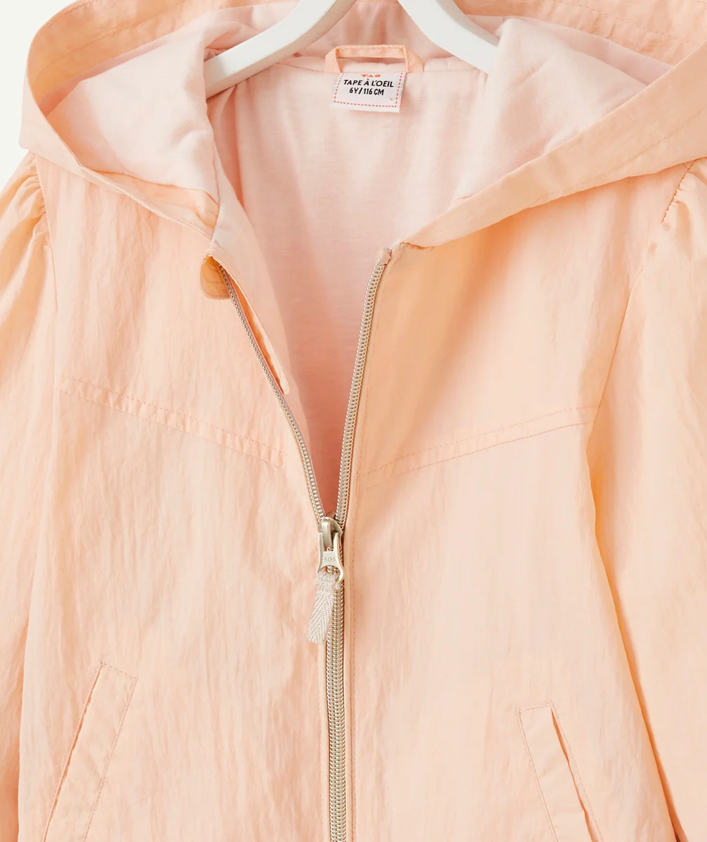 COUPE-VENT FILLE ROSE