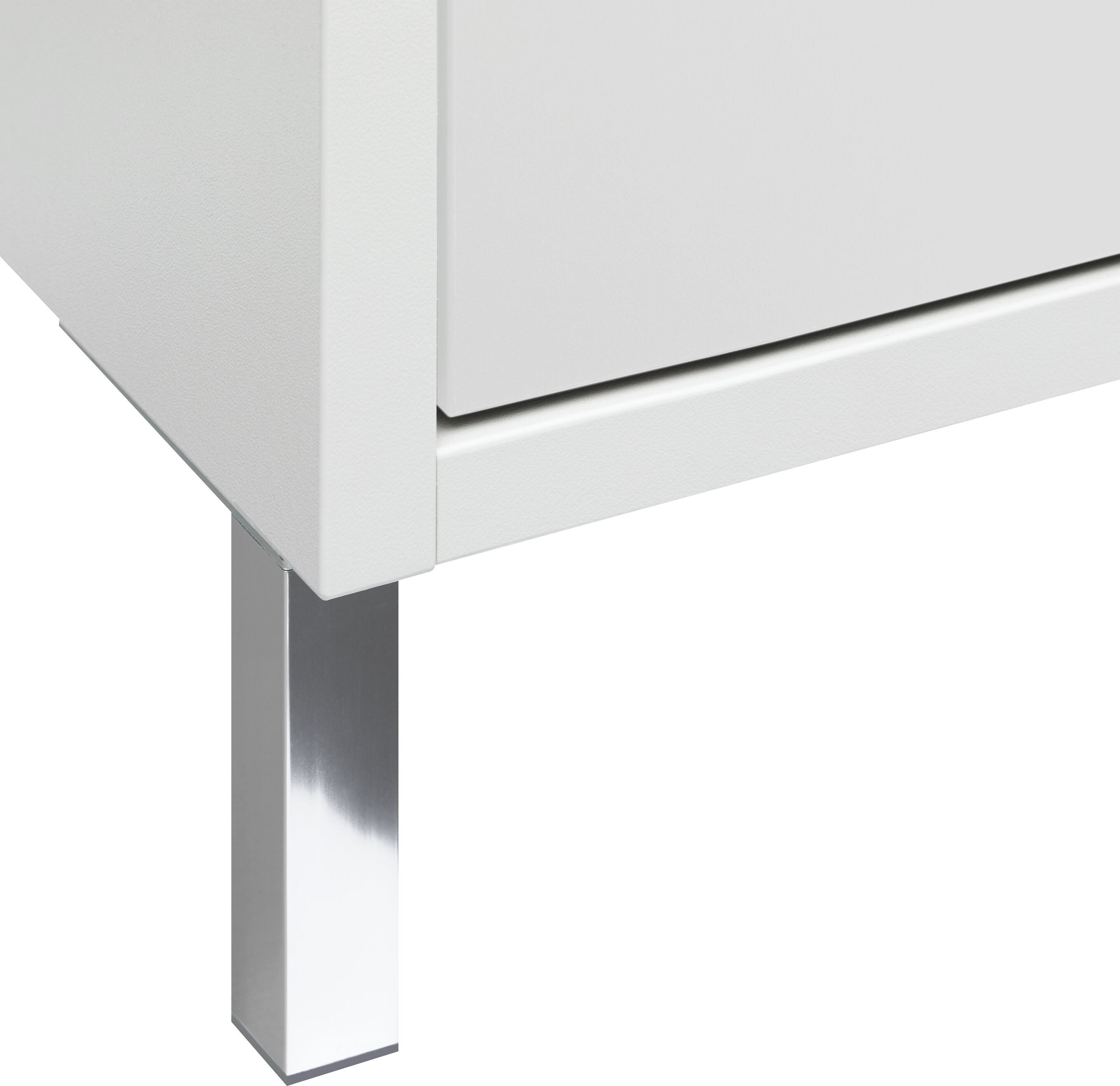 SIERRA Hochschrank - Weiss / B: 30.0 cm x T: 35.0 cm x H: 190.0 cm