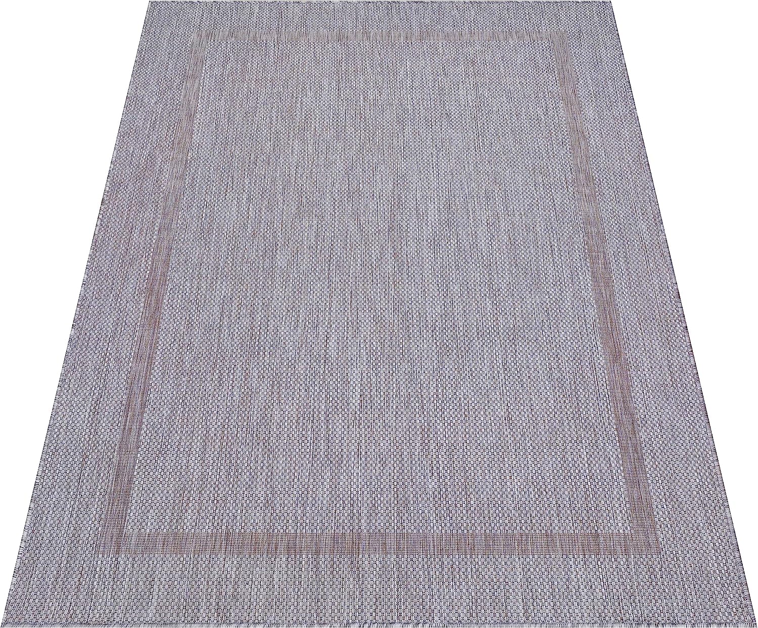 Waschbarer In & Outdoor Teppich Wetterfest Balkon Wasserfest Garten Terasse