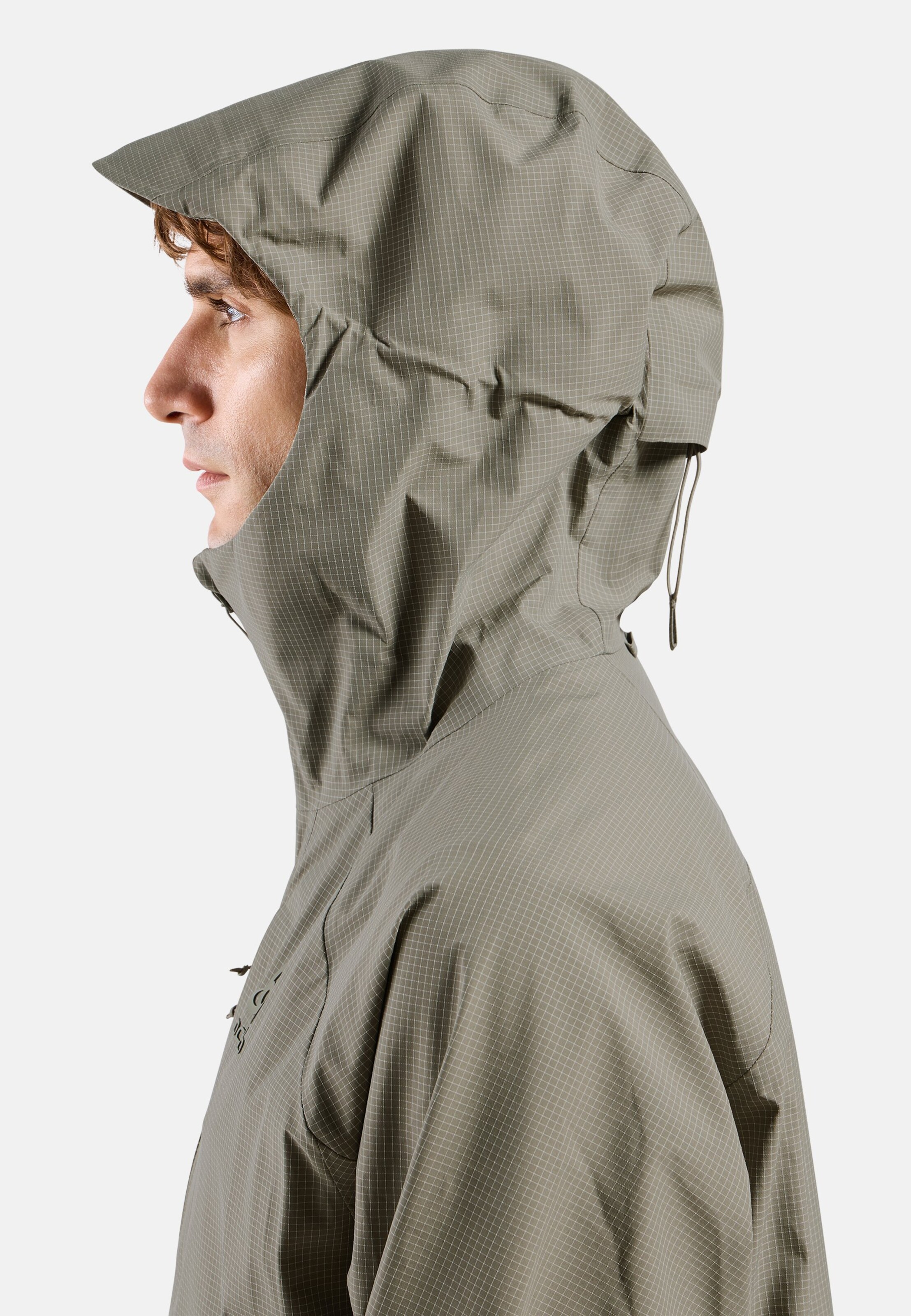 Wasserdichte Ascent 3L Hardshell-Jacke 2.0 in vetiver