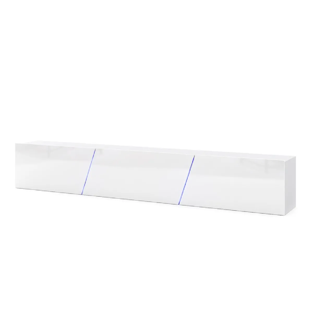 VIVALDI Meuble TV SLANT 2 240 cm Blanc