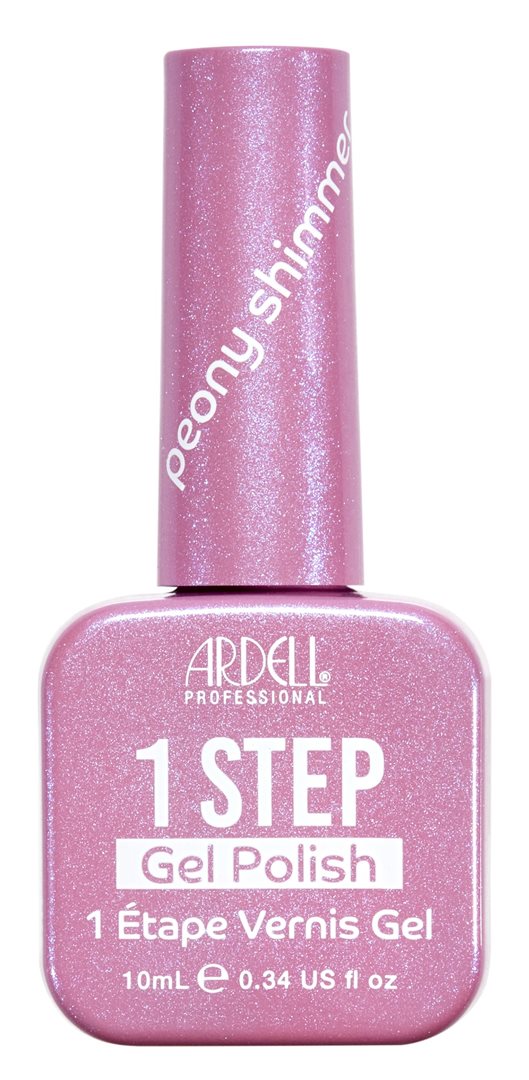 ARDELL 1 Step Gel Polish<br>10 ml, Peony Shimmer