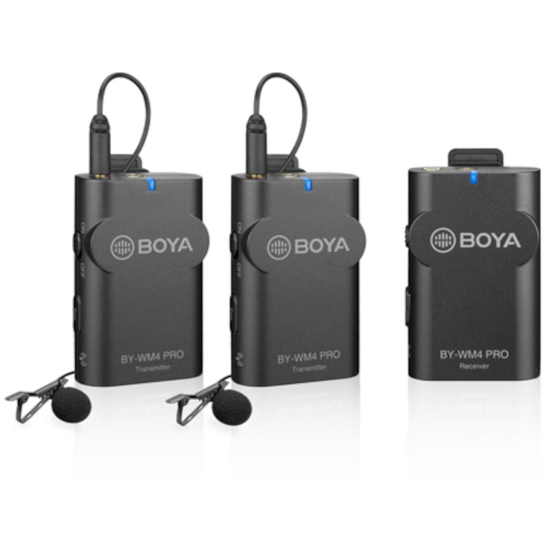 Boya BY-WM4 PRO K-2 tweekanaals digitaal microfoon systeem