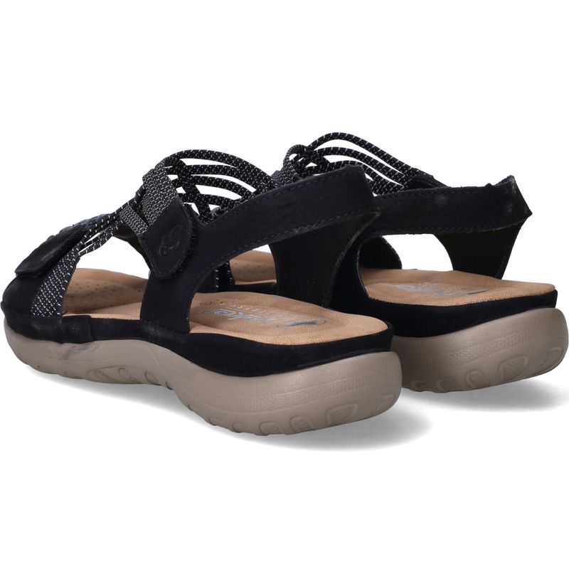 Rieker Sandalen Zwart Dames