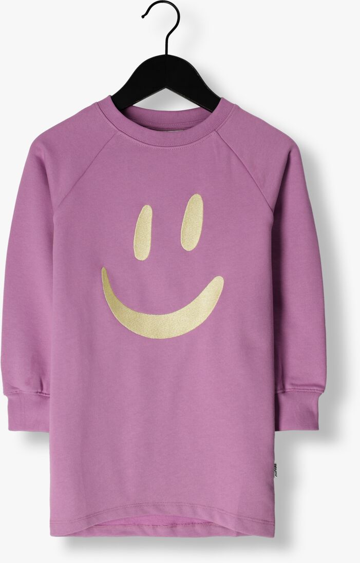 MOLO paarse molo mini jurk carola ls