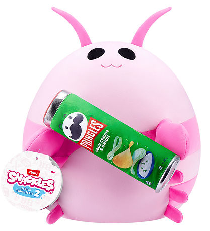 Snackles Kuscheltier - 25 cm - Garnelen Lily m. Pringles