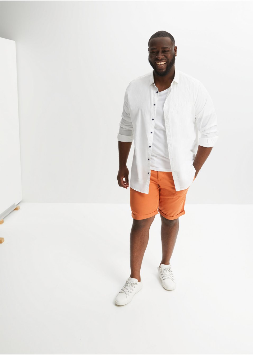 Bermuda extensible, Regular Fit