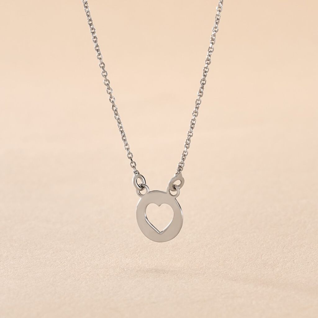 Collier Elenza Argent Blanc