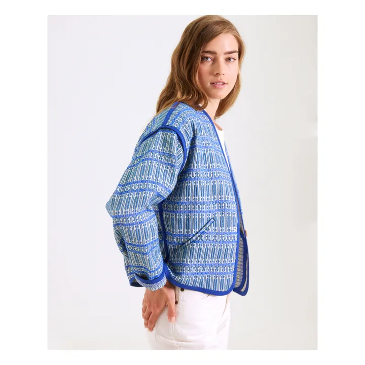 Sacrécoeur Veste Daria Jacquard | Bleu