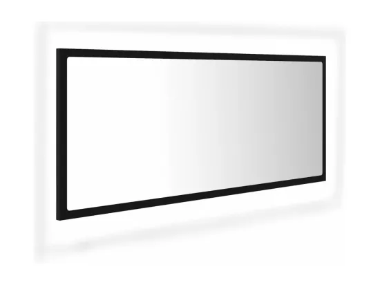 Miroir à led de noire 100 x 8.5 x 37 cm 02_0006994