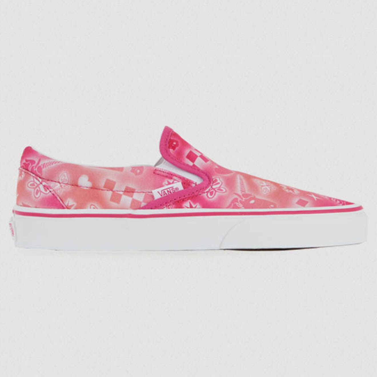 Vans Slip-On en Toile Better Together roses