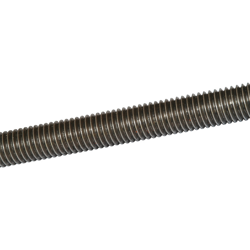 Draadeind RVS M10x1m