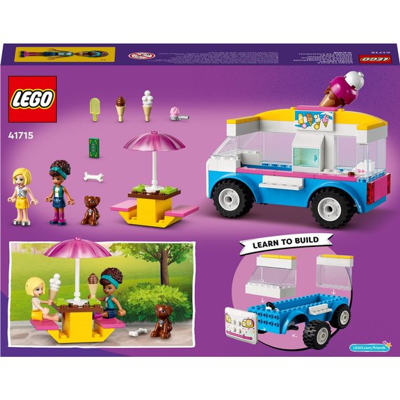 Camion de glaces Lego Friends 41715