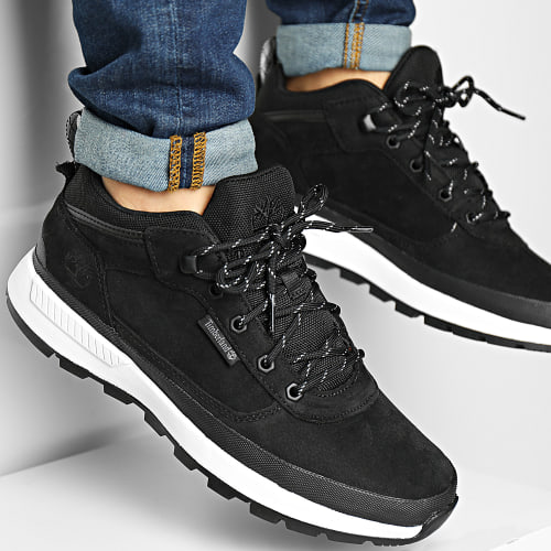 Baskets Field Trekker Low Hiker A2A58 Black Nubuck