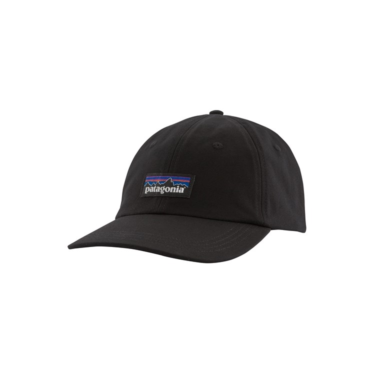 Patagonia P-6 Label Trad Cap Black