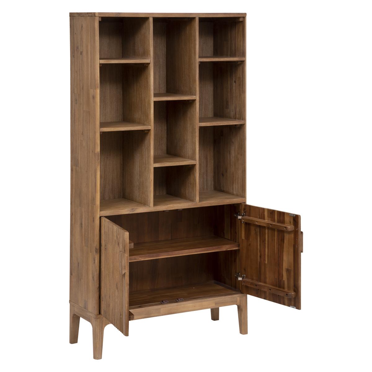 BIBLIOTHEQUE 2 PORTES SABOR