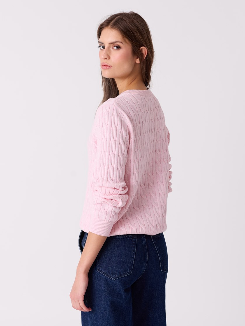 Ana genser Cradle Pink