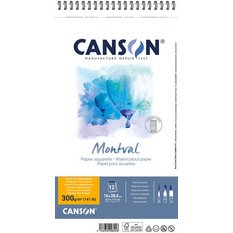 Album de papier aquarelle 'Montval', A3, 300 g/m2