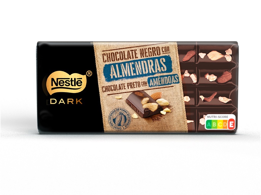 TABLETE NESTLÉ DARK CHOC PRETO C/AMÊNDOAS 150 G