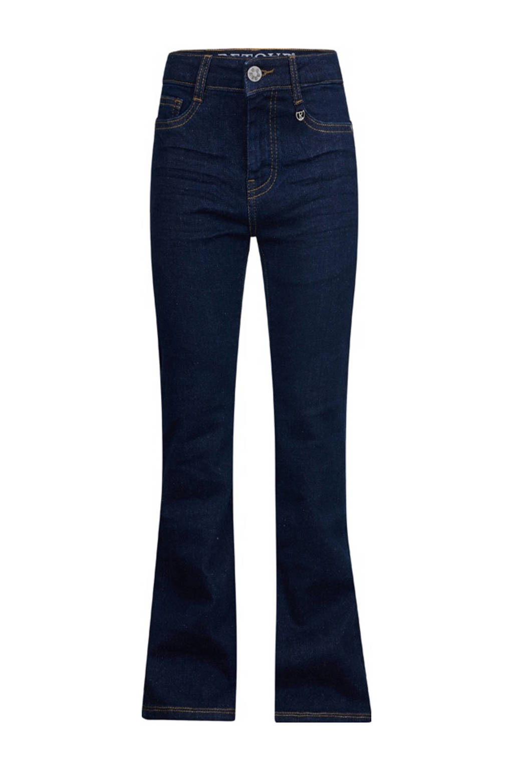 Retour Jeans high waist flared jeans Sidi rinsed blue