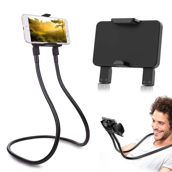 Fleksibelt Stativ for Hals / Holder Mobiltelefoner
