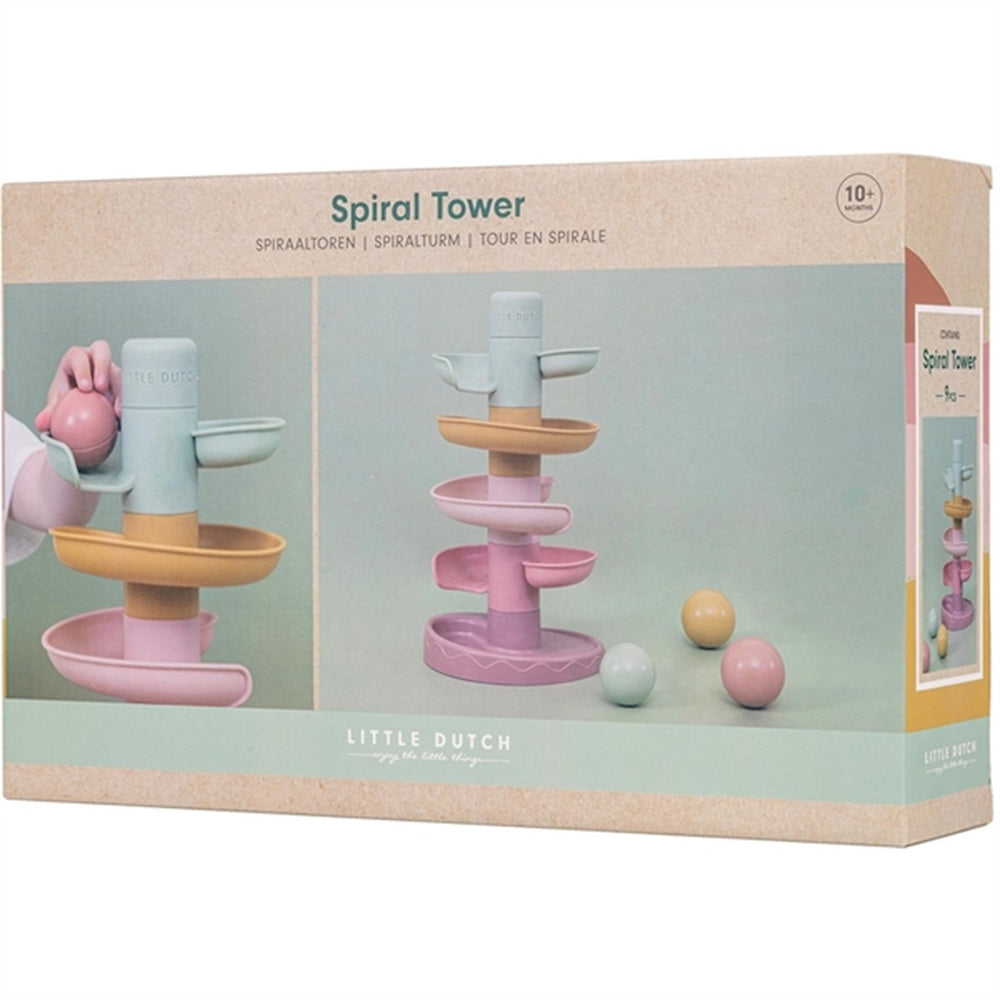 Baby Roll Ball - Pink - Little Dutch → Luksusbaby.dk