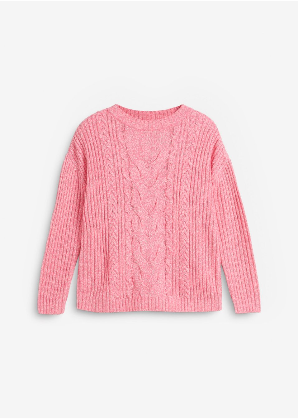 Pull à motif torsadé