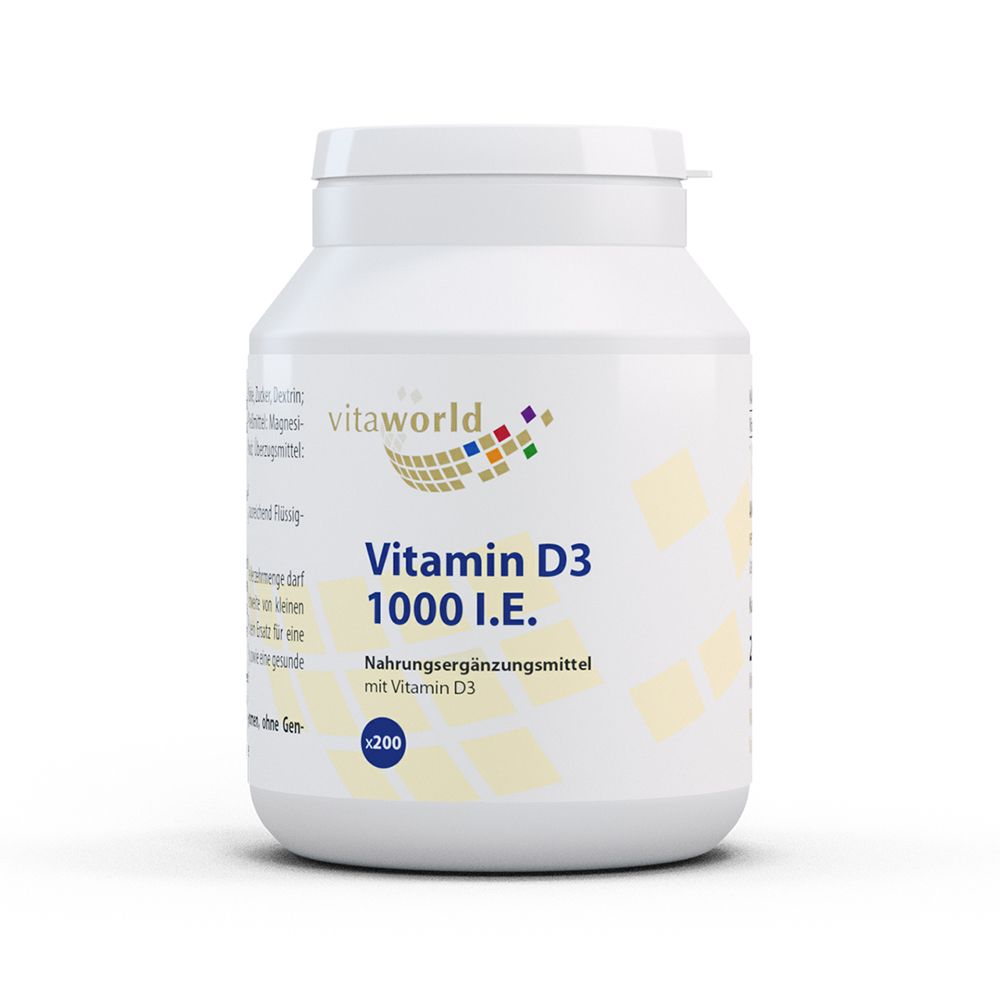 Vitamin D3 1000 I.E.