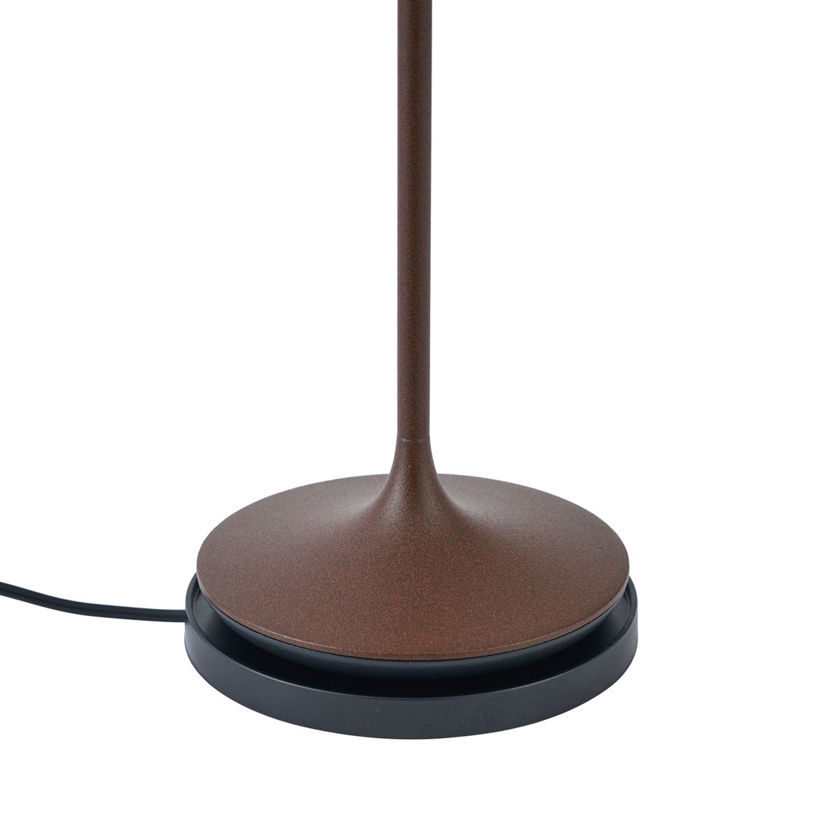 Tafellamp roestbruin incl. LED IP65 oplaadbaar met laadstation - Bass