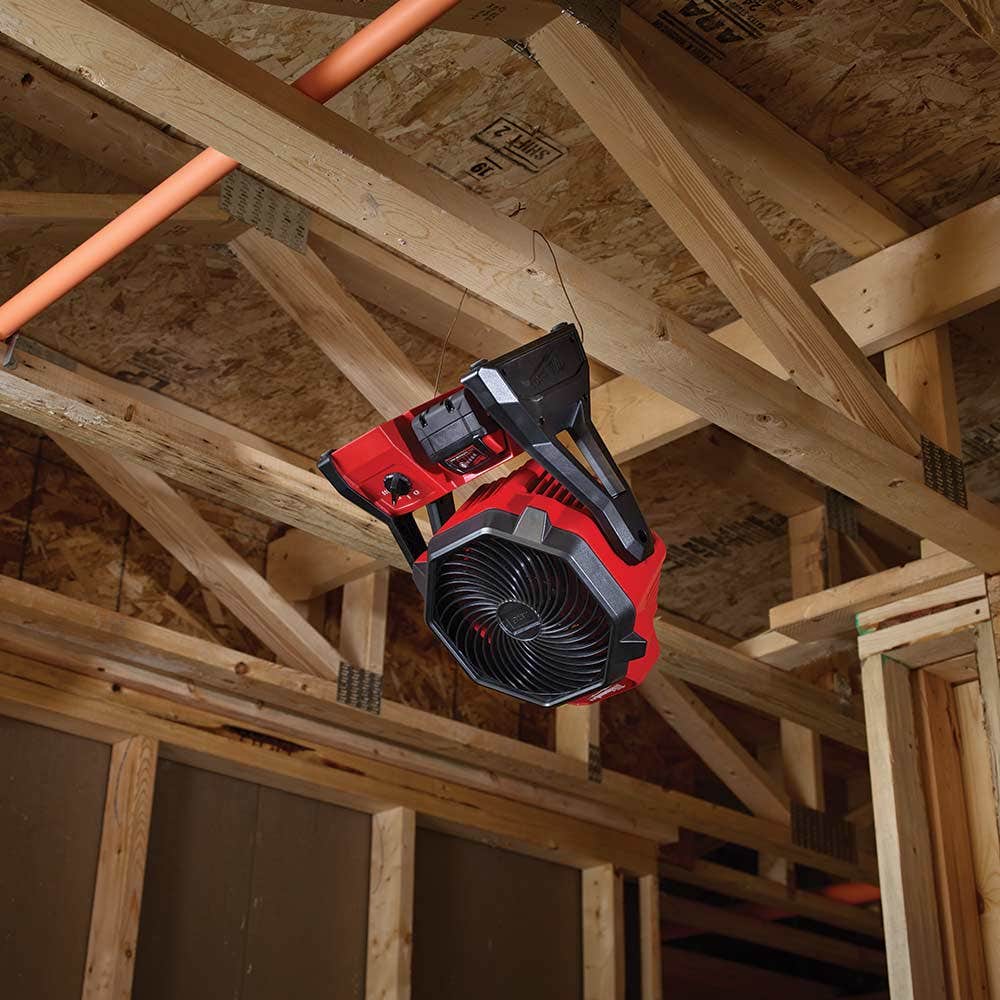 Capa para ventilador de canteiro de obras MILWAUKEE 18V M18AF-0