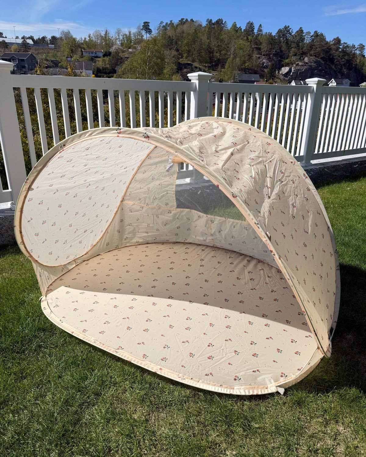 Strandtelt Pop-up – Vind- og UV telt, 150x110cm | Cassie Pop Up Tent