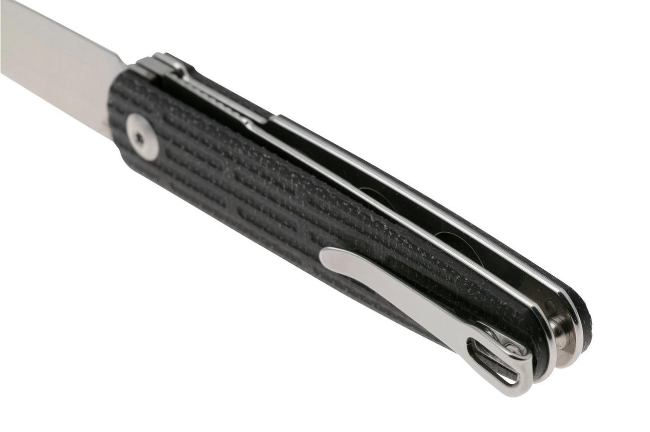 Kizer Bamboo V3722A1, Satin Nitro-V, Black Micarta zakmes, Maksim Epifantsev design