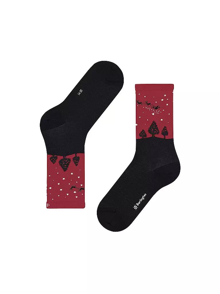 BURLINGTON Damen Socken SILENT NIGHT 36-41 black schwarz