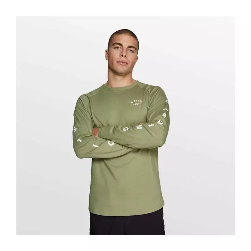Tee shirt MYSTIC Bolt LS Tee Olive Green